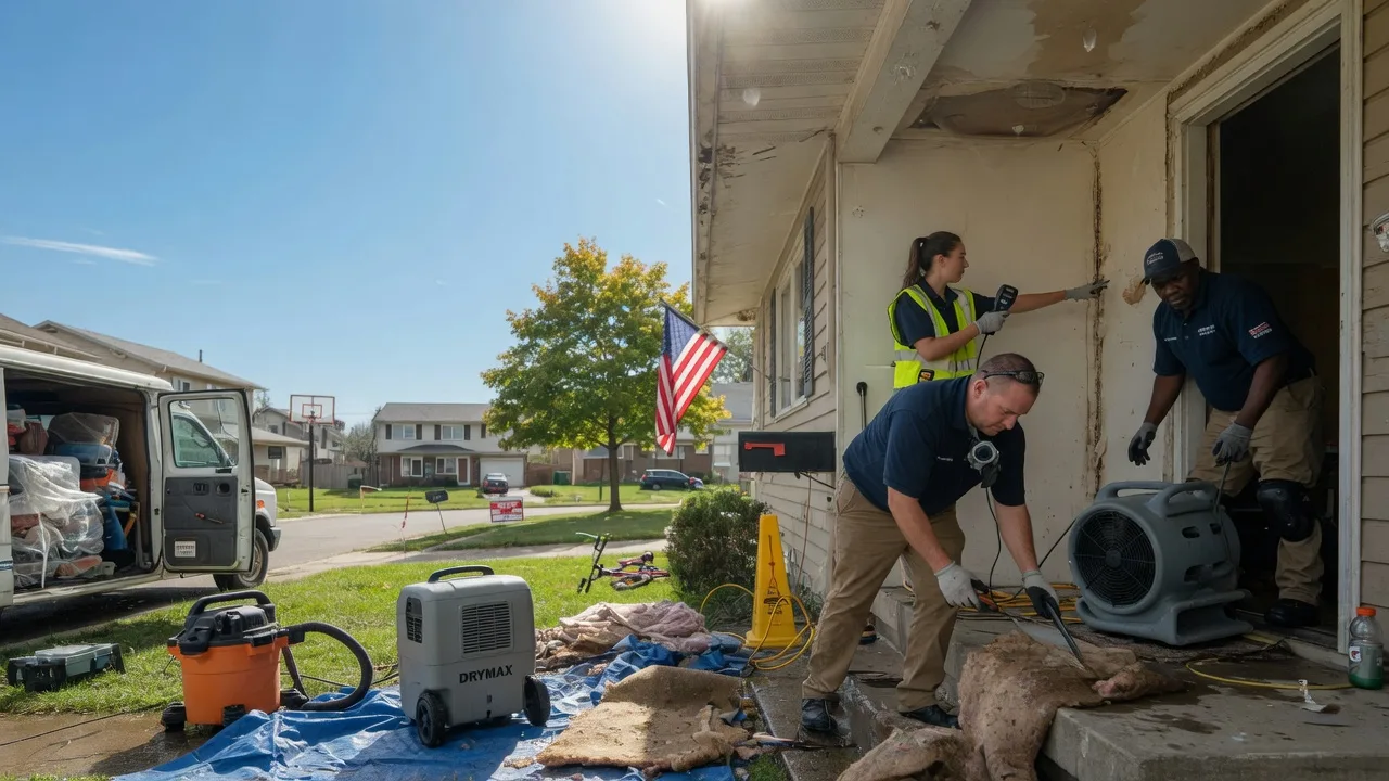 Water Damage Restoration in Wanblee, SD near me